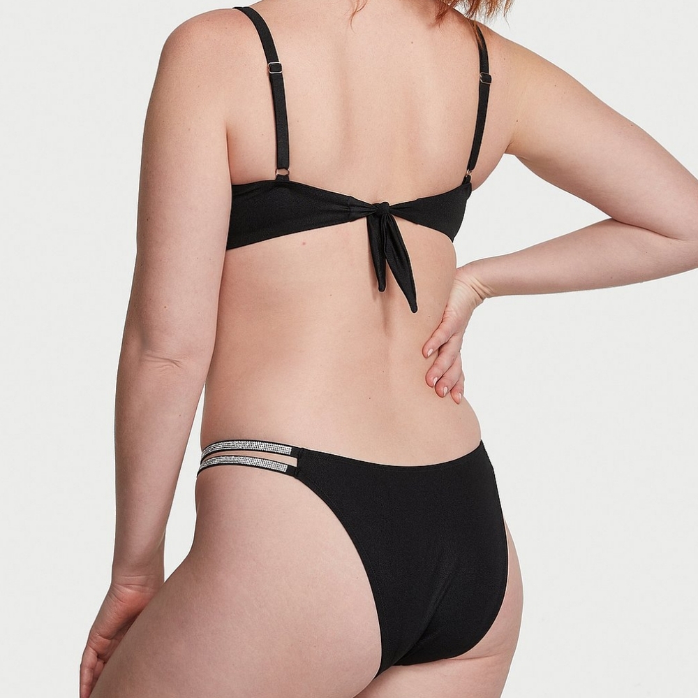 Victoria's Secret Very Sexy Shine Push-Up Bikini Top 32d - Picture 3 of 5